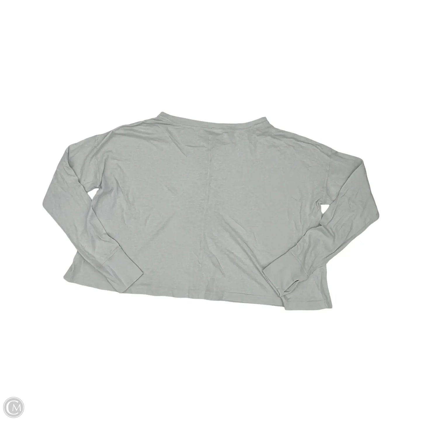 Athletic Top Long Sleeve Collar By Free People In Grey, Size: M