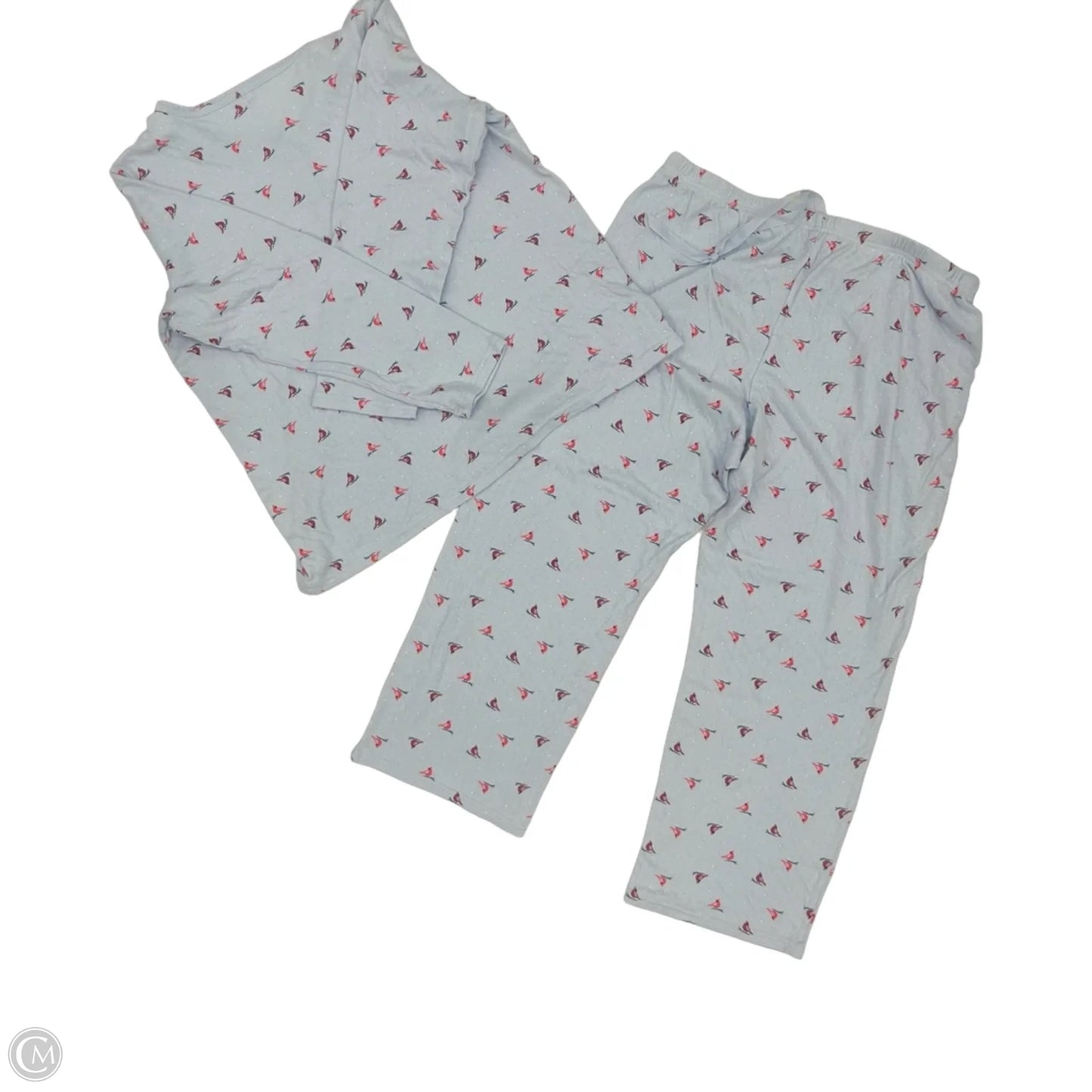 Pajamas 2pc By Croft And Barrow In Blue & Red, Size: Xl