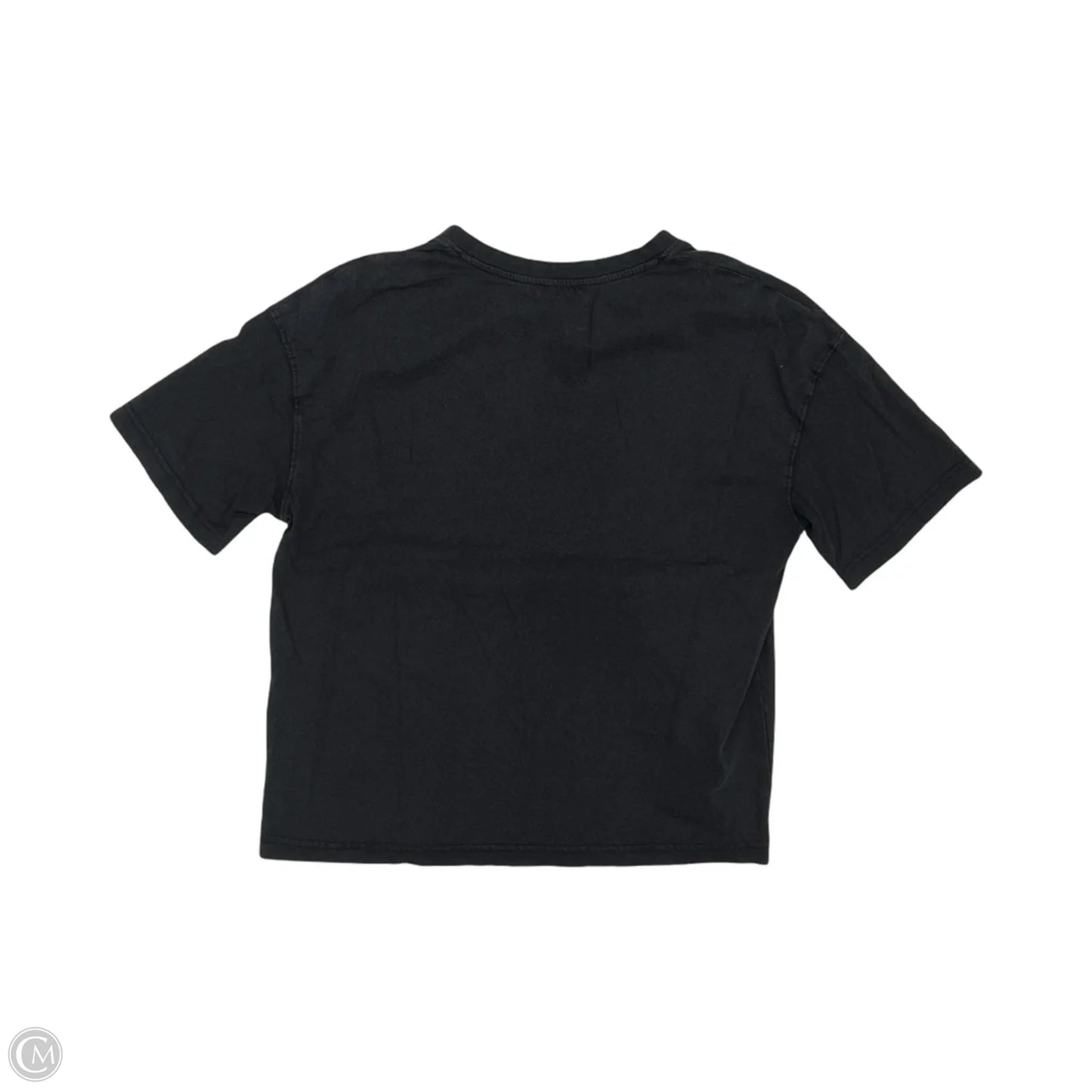 Top Short Sleeve By Zara In Black, Size: M