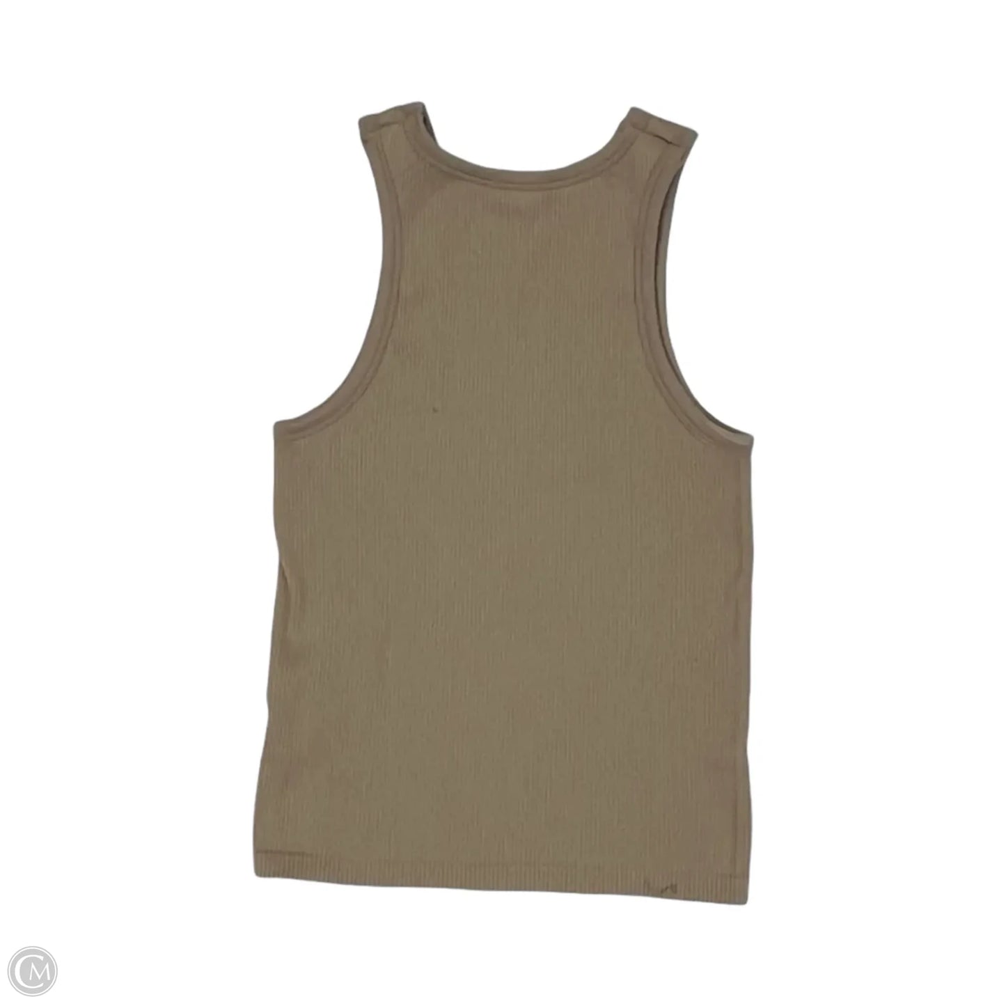 Tank Top By Clothes Mentor In Brown, Size: S