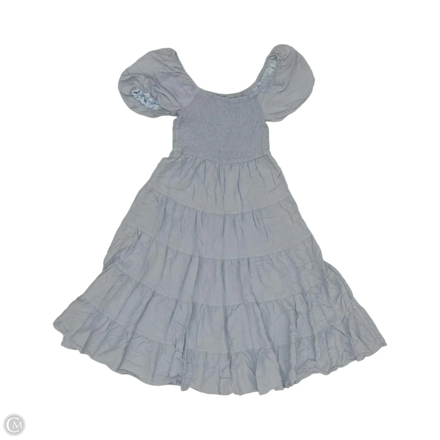 Dress Casual Midi By Zesica In Blue, Size: M