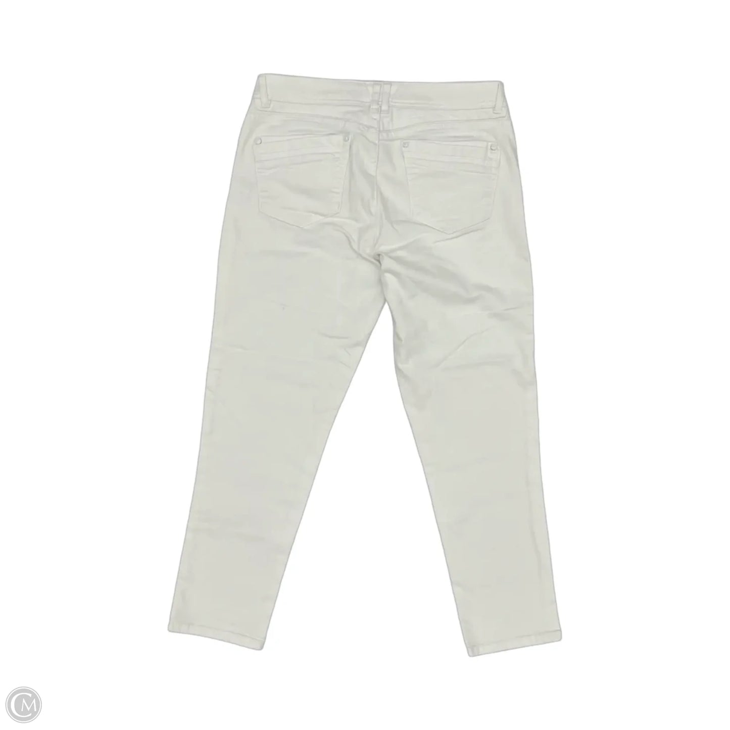Jeans Skinny By Democracy In White, Size: 10