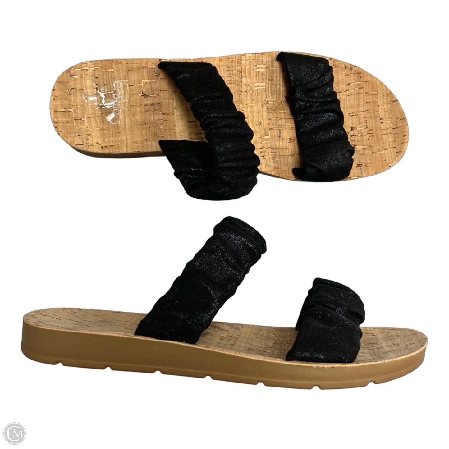 Sandals Flats By Corkys In Black, Size: 8