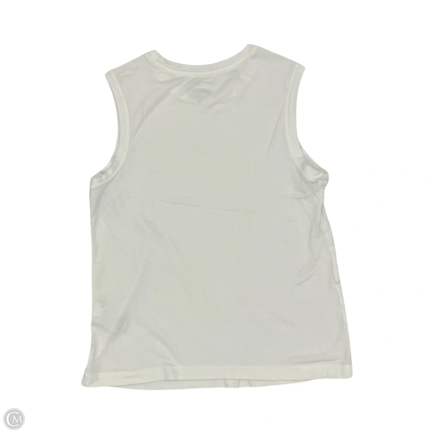 Top Sleeveless By Banana Republic In Cream, Size: S