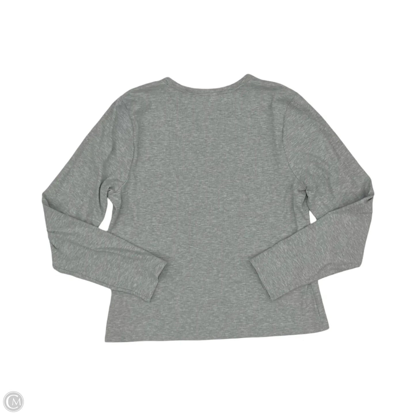 Athletic Top Long Sleeve Crewneck By Athleta In Grey, Size: Xl
