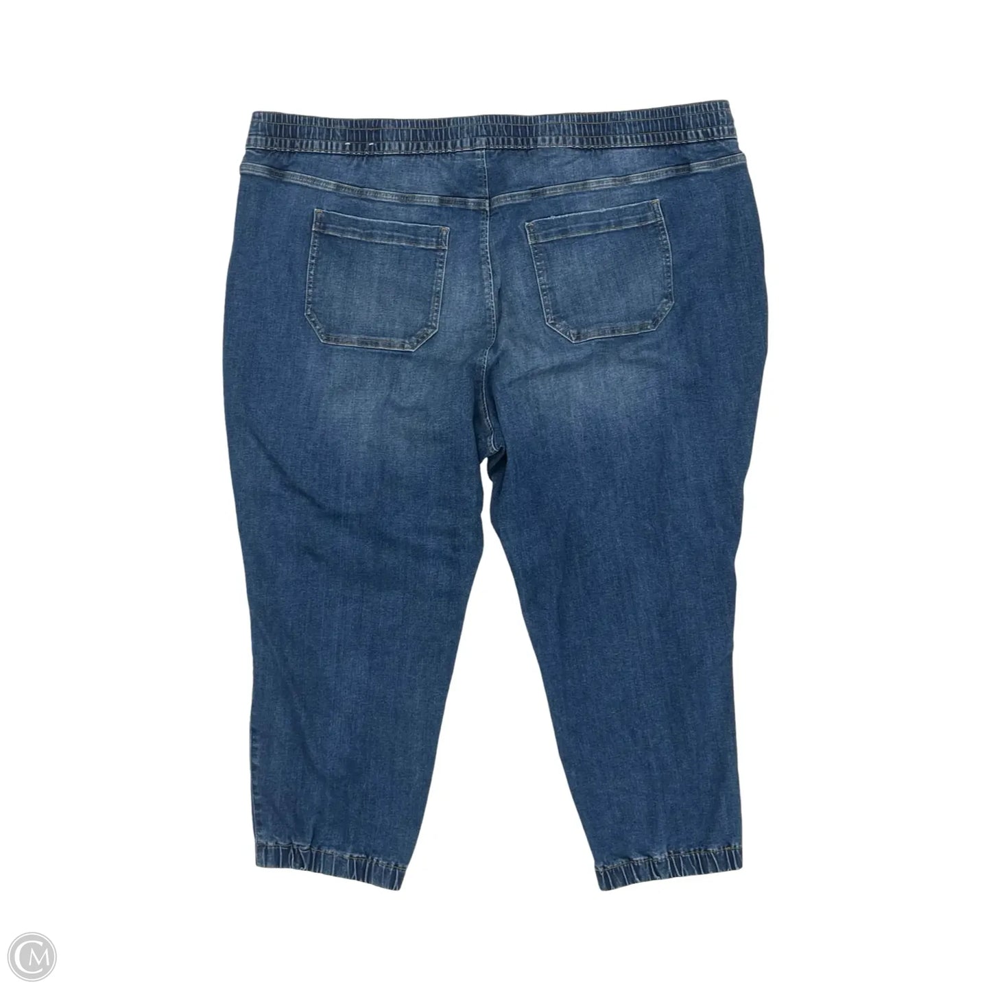 Jeans Straight By Lane Bryant In Blue Denim, Size: 24