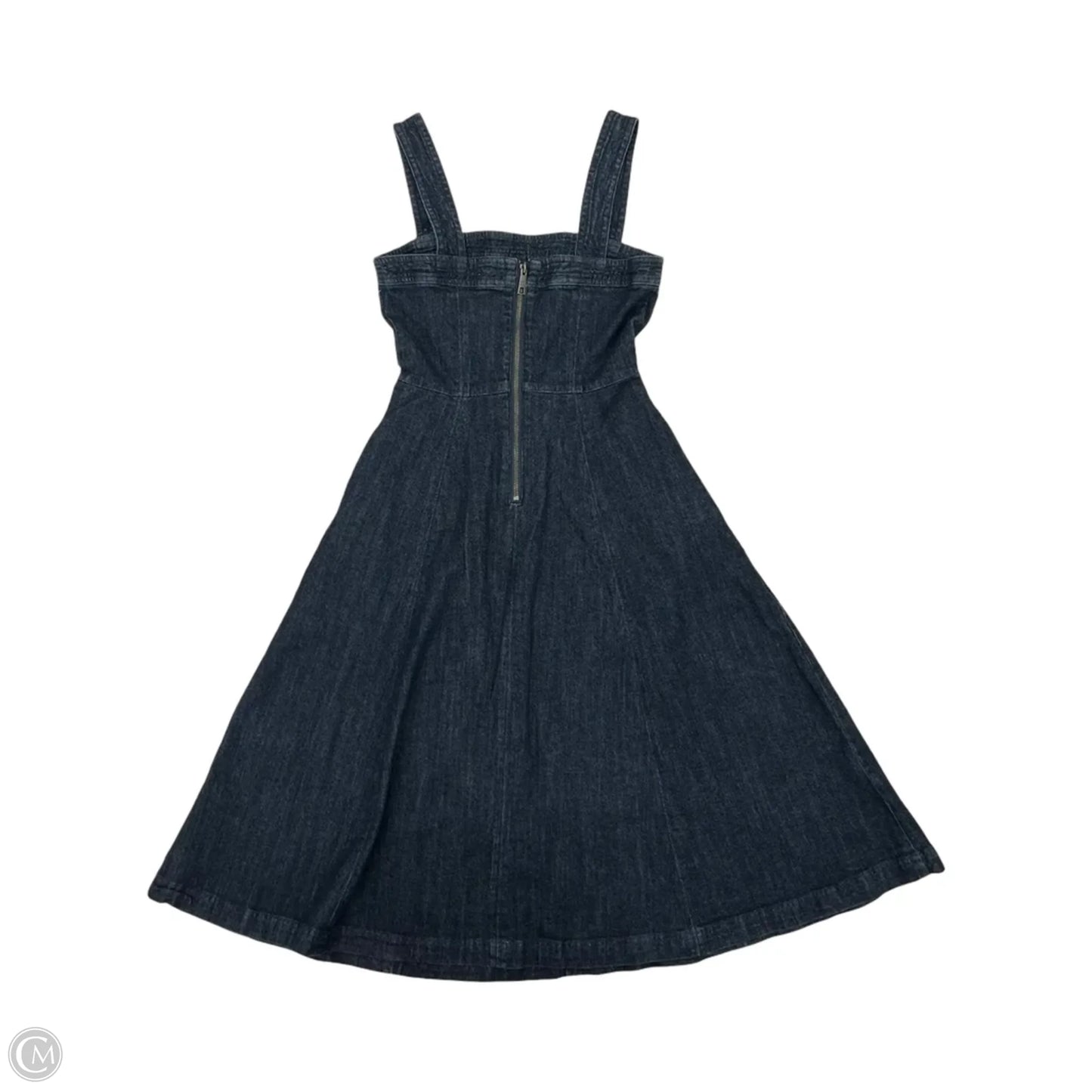 Dress Casual Midi By Steve Madden In Blue Denim, Size: 2