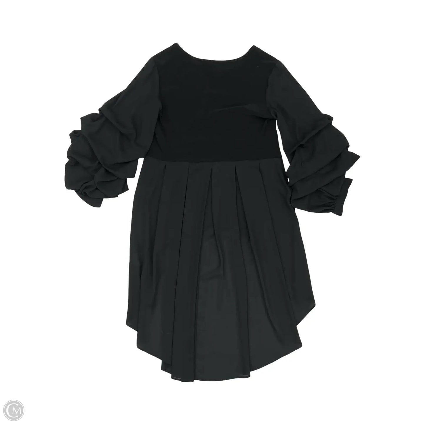 Tunic 3/4 Sleeve By Frank Lyman In Black, Size: 6