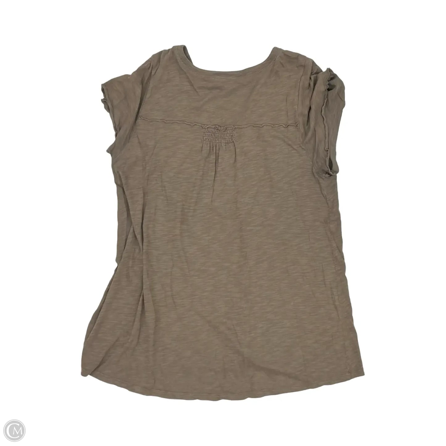 Top Short Sleeve By Torrid In Brown, Size: 1x