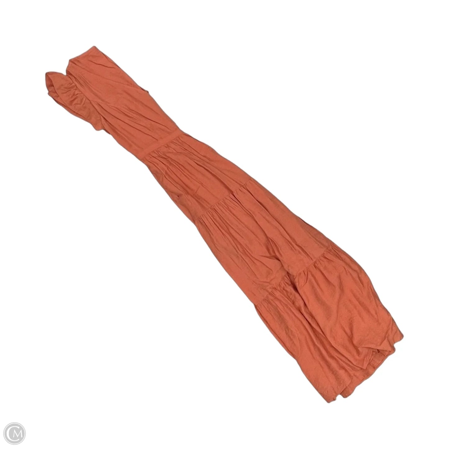 Dress Party Long By Express In Orange, Size: M