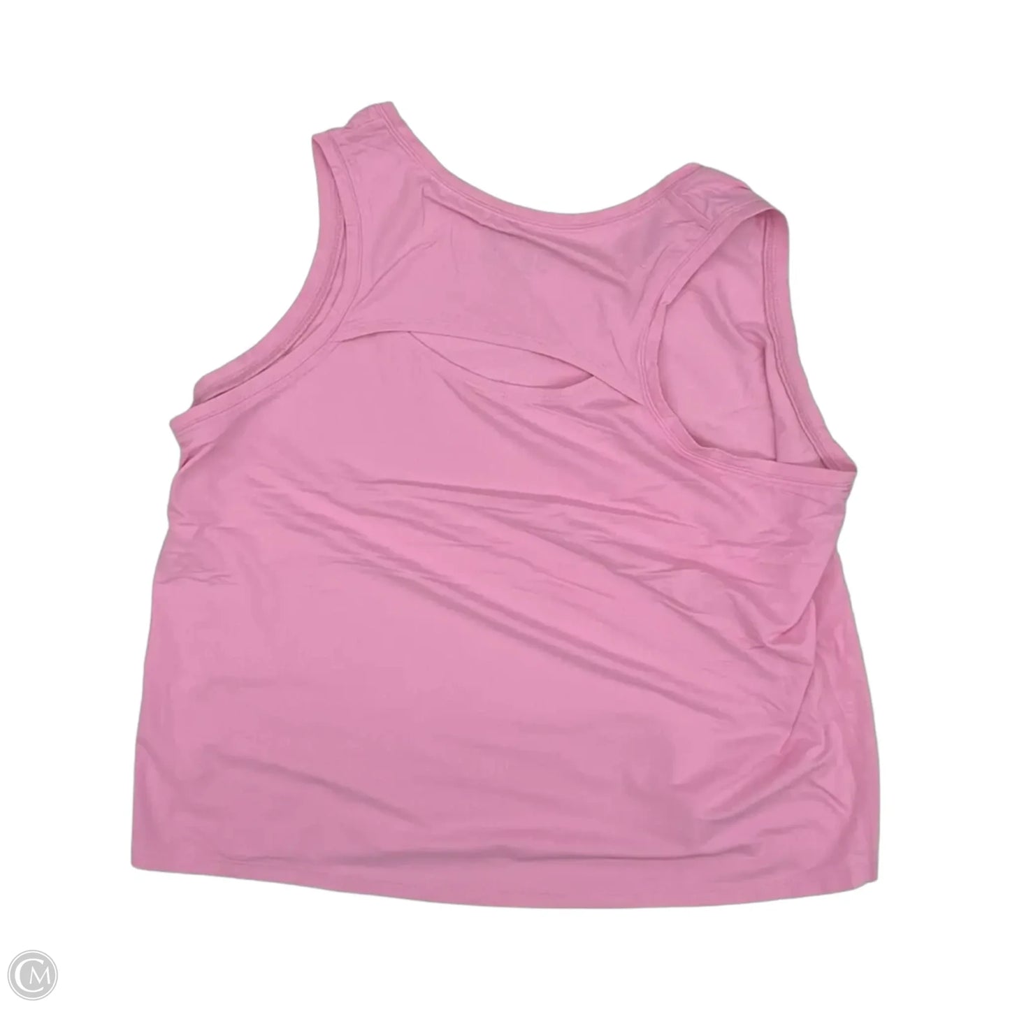 Athletic Tank Top By Ibkul In Pink, Size: Xxl