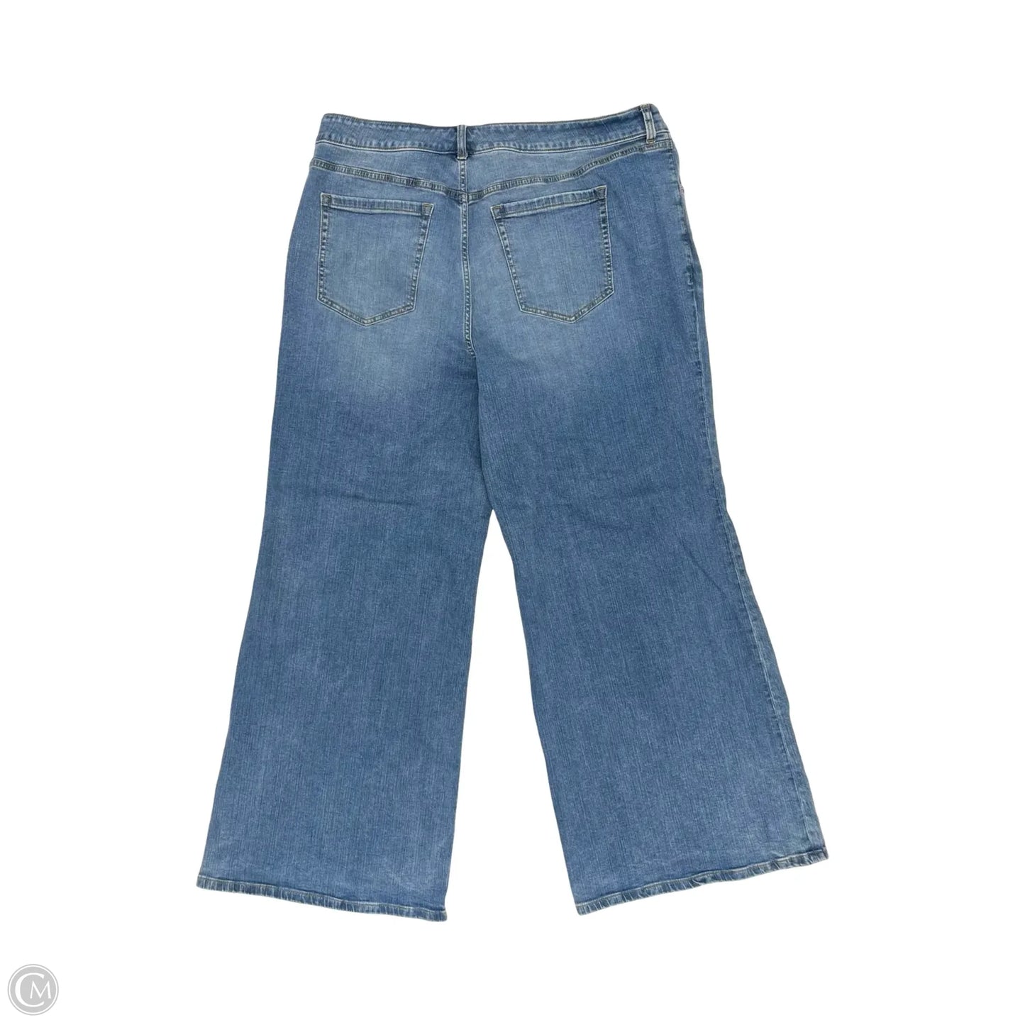 Jeans Wide Leg By Torrid In Blue Denim, Size: 20