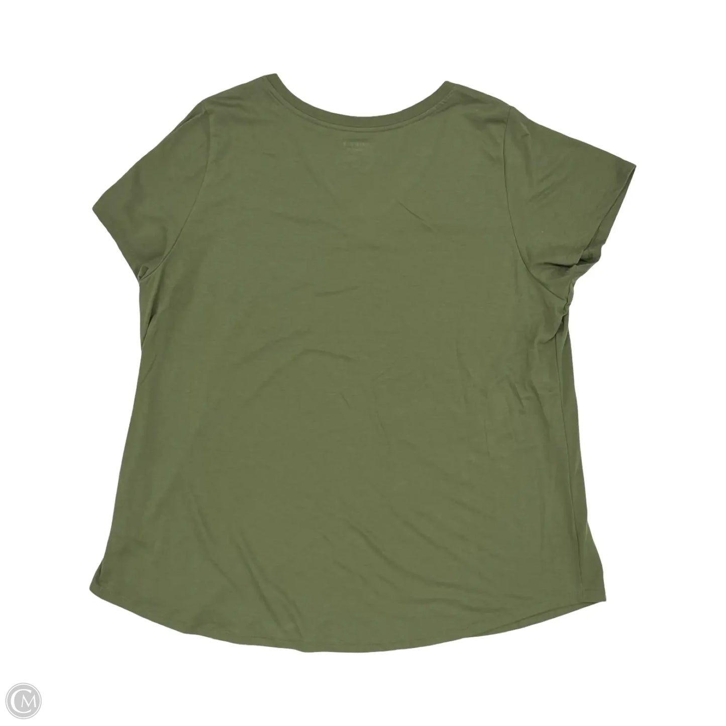 Top Short Sleeve By Torrid In Green, Size: 3x