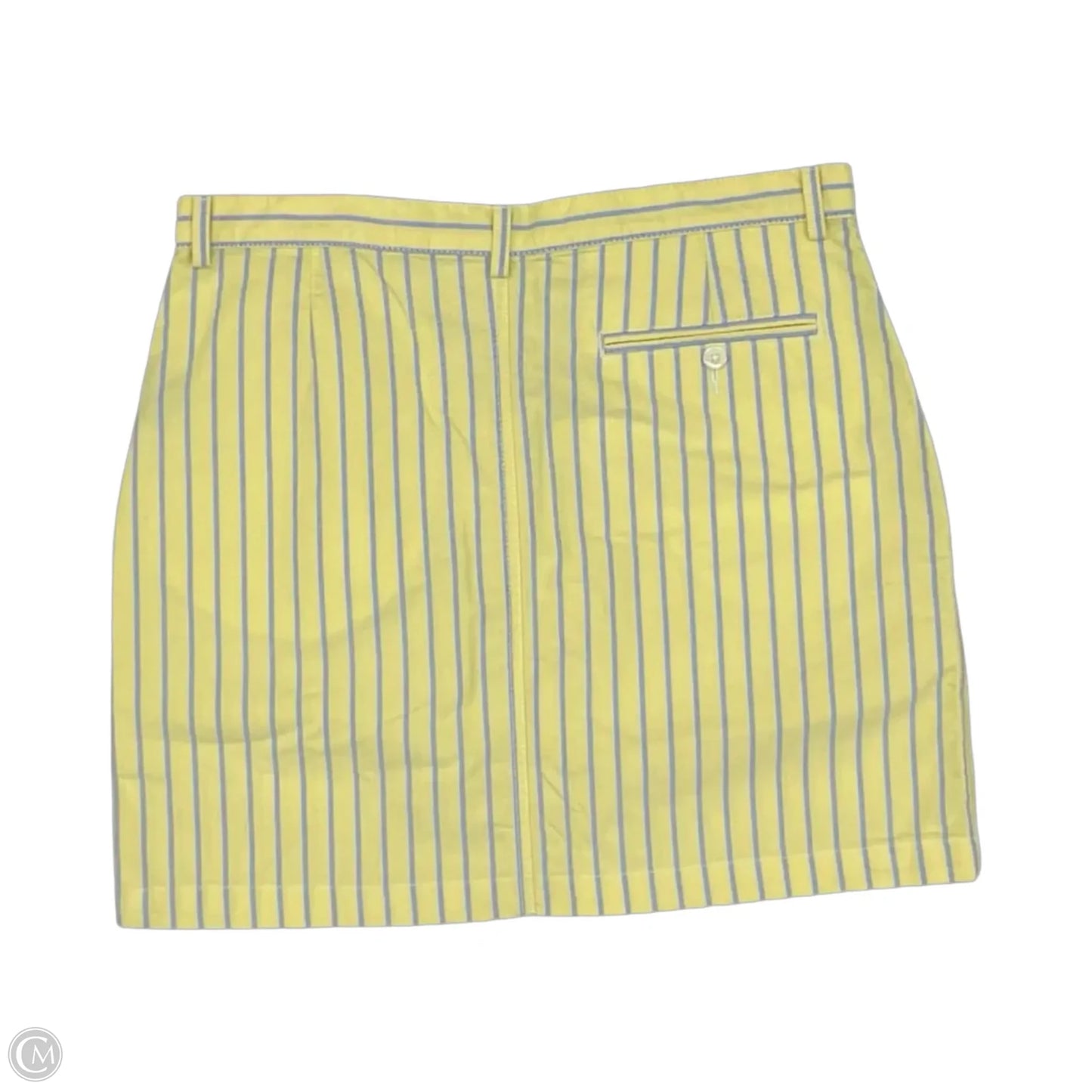 Skirt Mini & Short By Ralph Lauren In Blue & Yellow, Size: 6