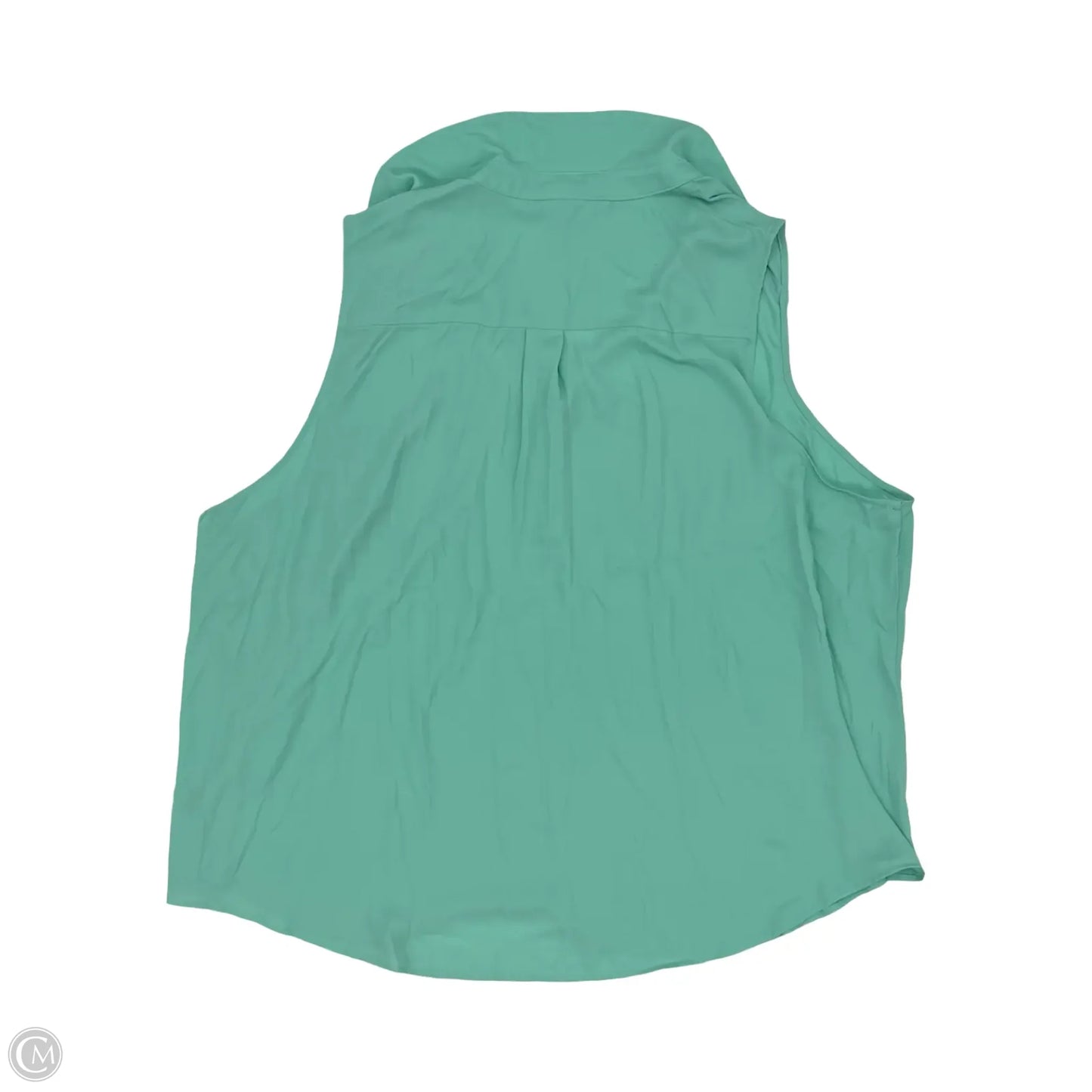 Blouse Sleeveless By Torrid In Green, Size: 4x