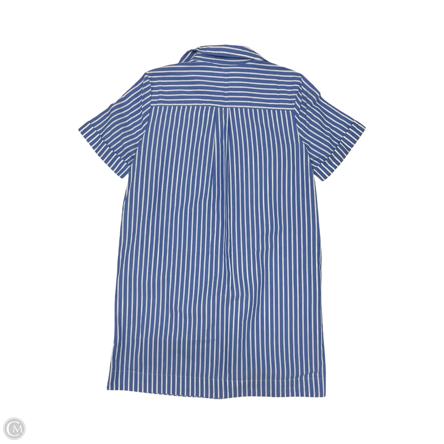 Dress Casual Short By Old Navy In Blue & Cream, Size: M