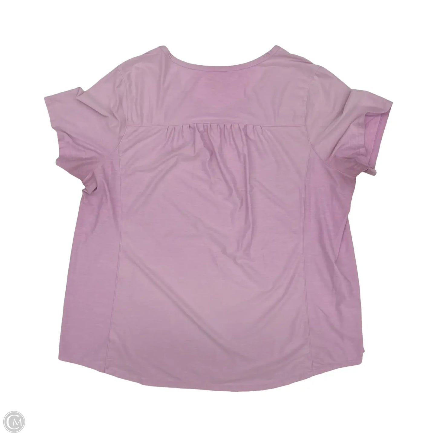 Top Short Sleeve By Duluth Trading In Pink, Size: 2x