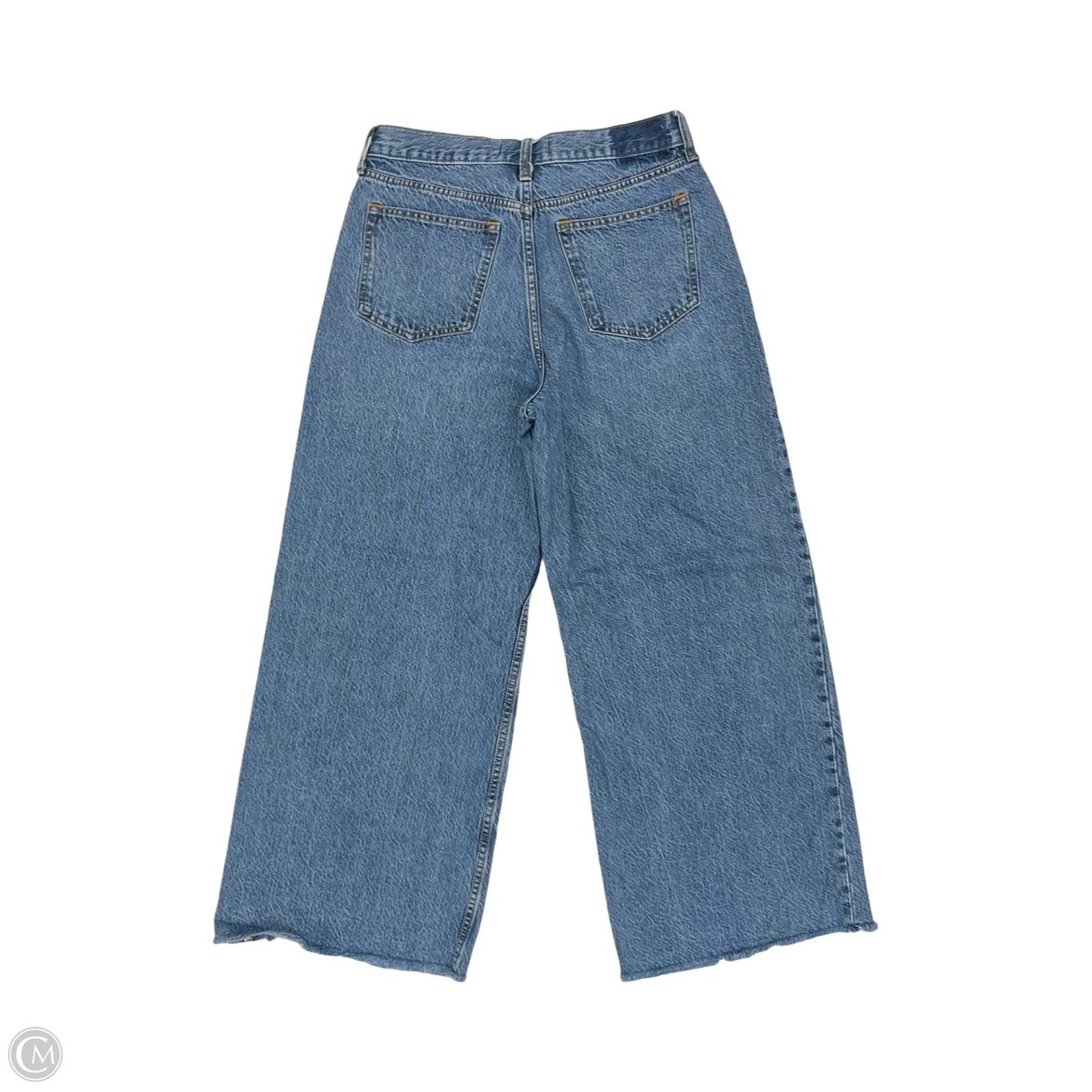Jeans Straight By Abercrombie And Fitch In Blue Denim, Size: 8