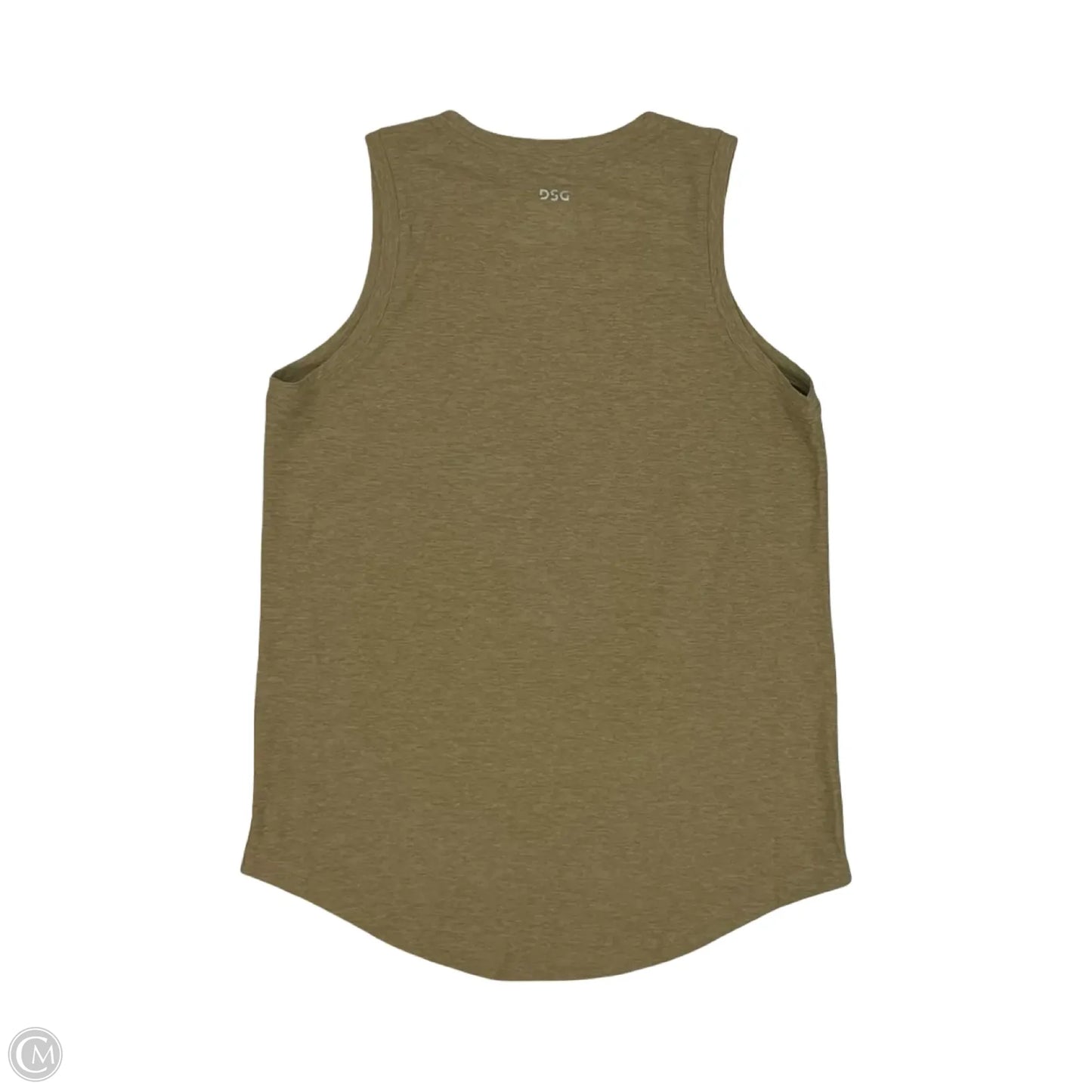 Athletic Tank Top By Dsg Outerwear In Brown, Size: Xxs