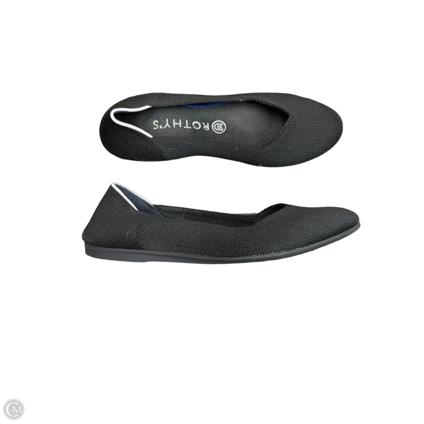 Shoes Flats By Rothys In Black, Size: 8