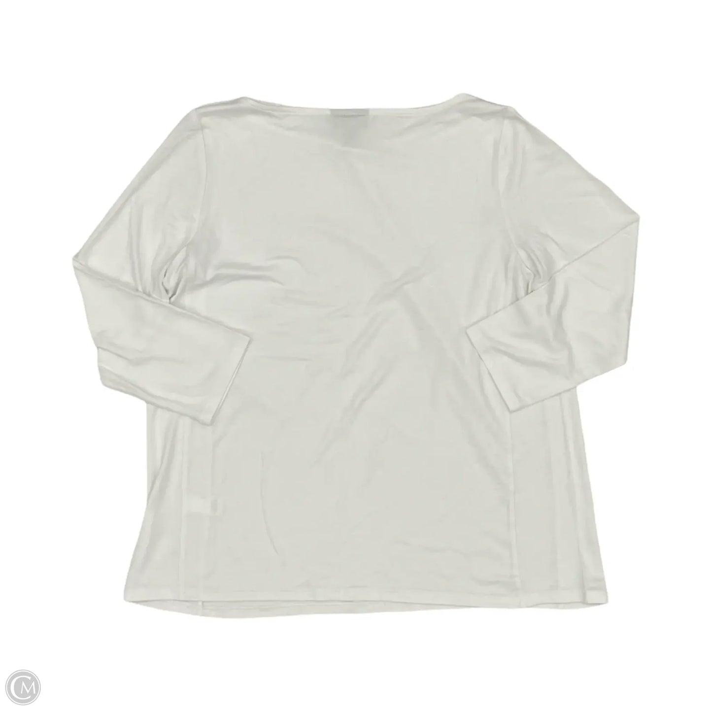Top 3/4 Sleeve By J. Jill In White, Size: S