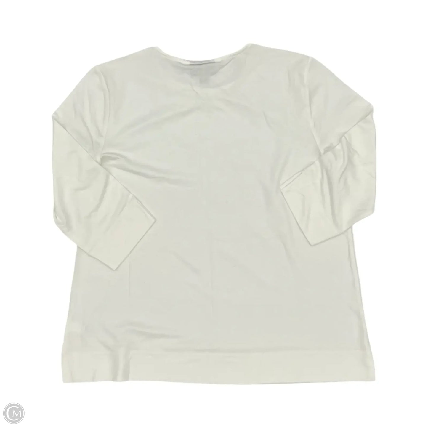 Top 3/4 Sleeve By J. Jill In Cream, Size: S