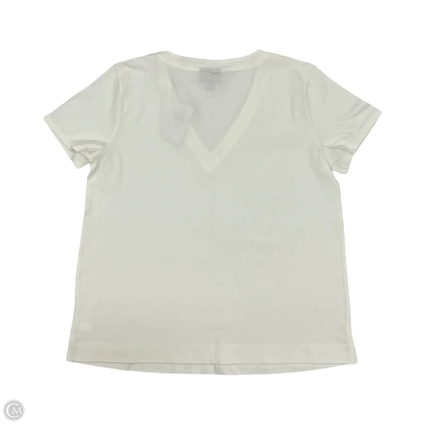 Top Short Sleeve By J. Jill In Cream, Size: S