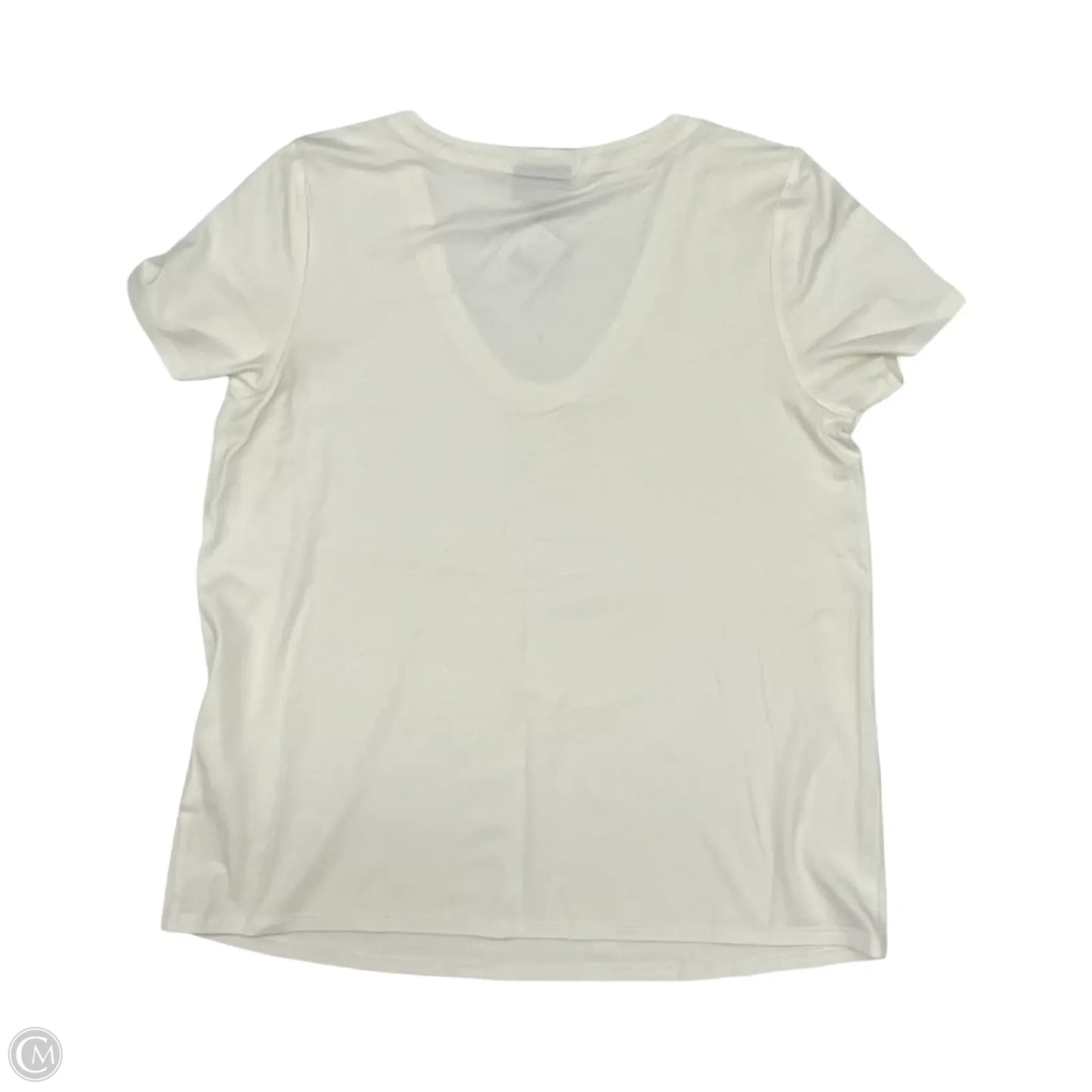 Top Short Sleeve By J. Jill In Cream, Size: S