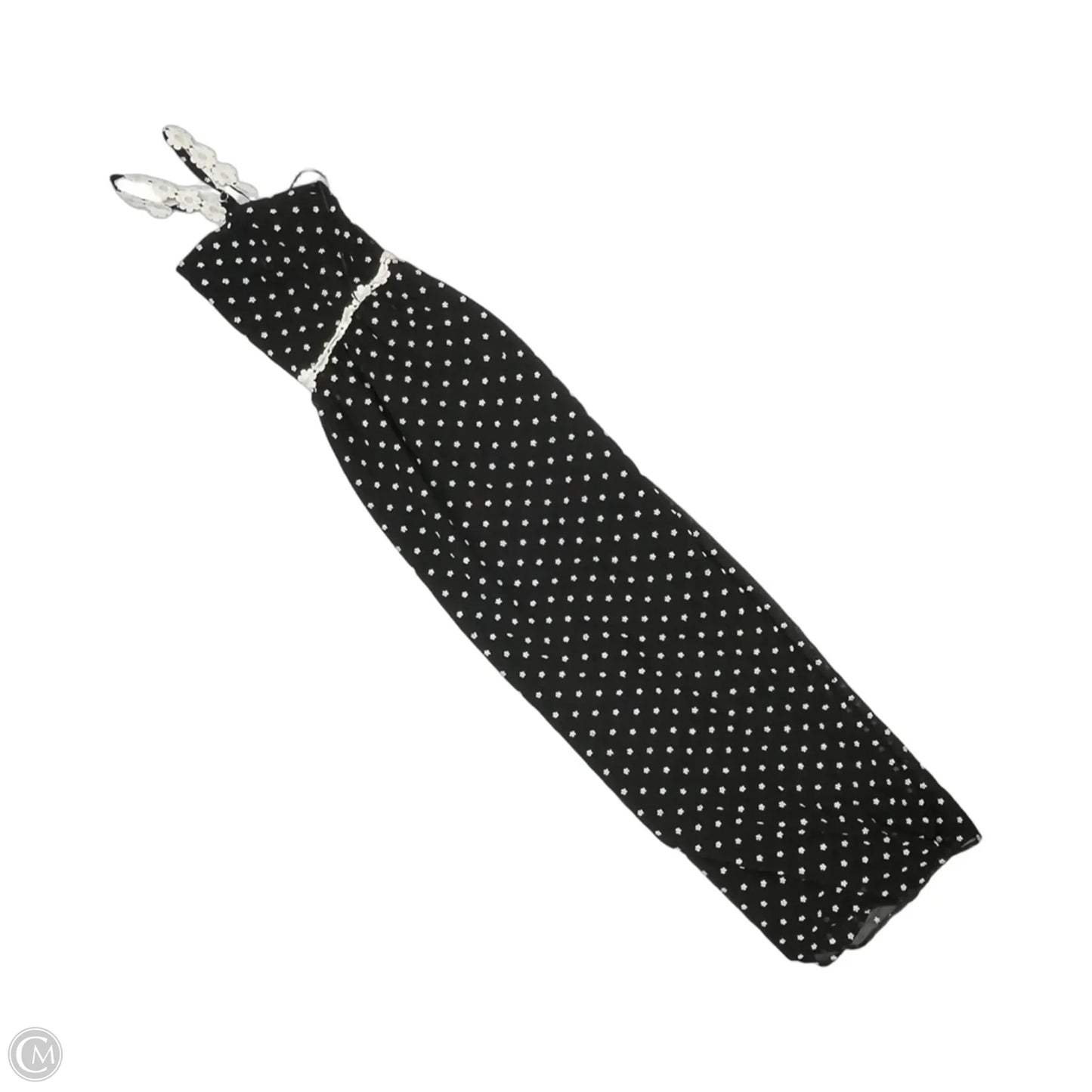 Dress Party Long By Modcloth In Black & Cream, Size: L