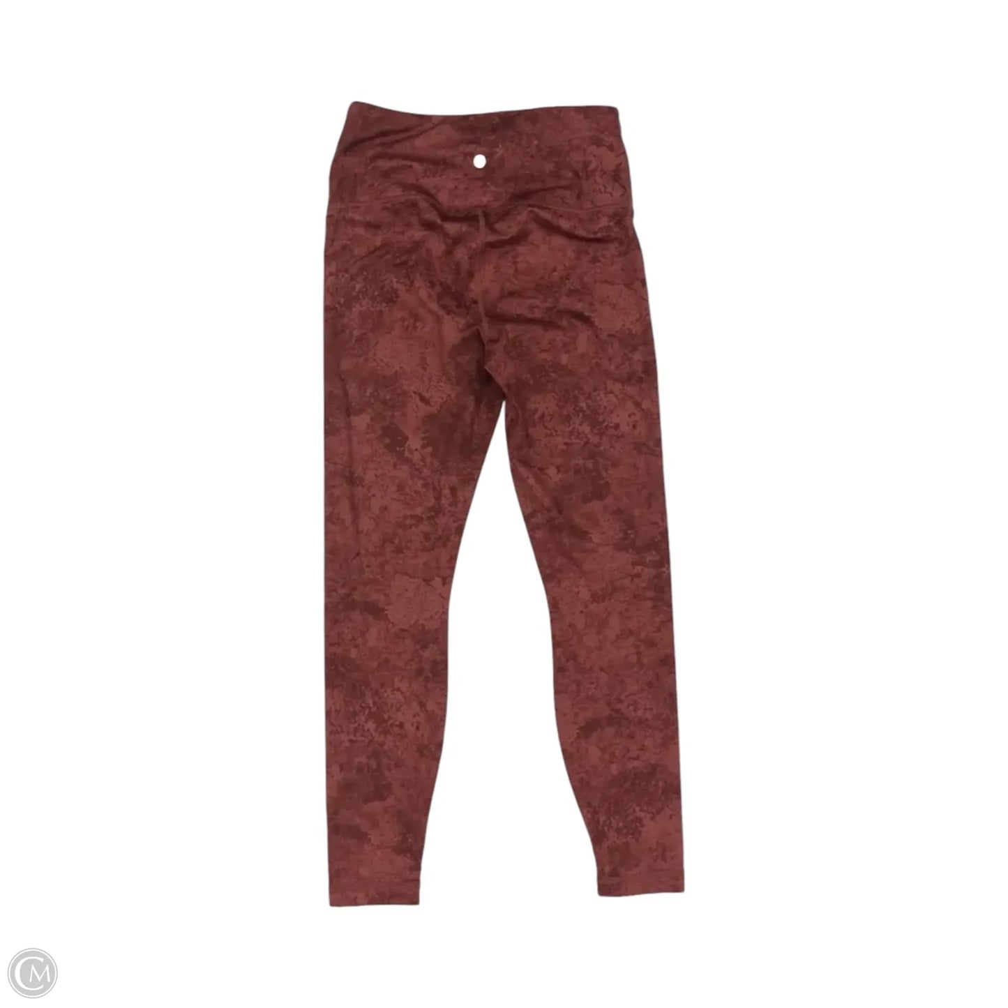 Athletic Leggings By Yogalicious In Red, Size: S