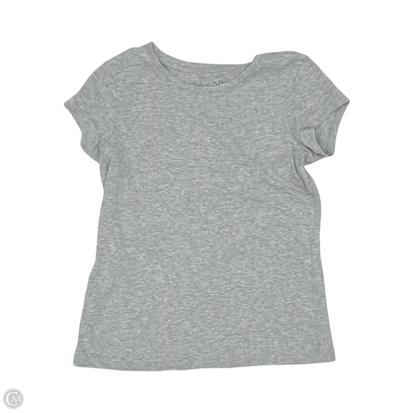 Top Short Sleeve By Tahari In Grey, Size: S