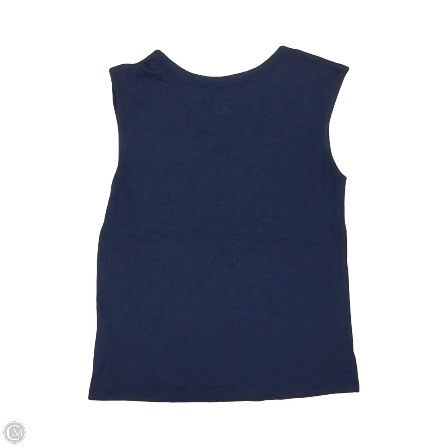 Top Short Sleeve By Banana Republic In Navy, Size: Xs