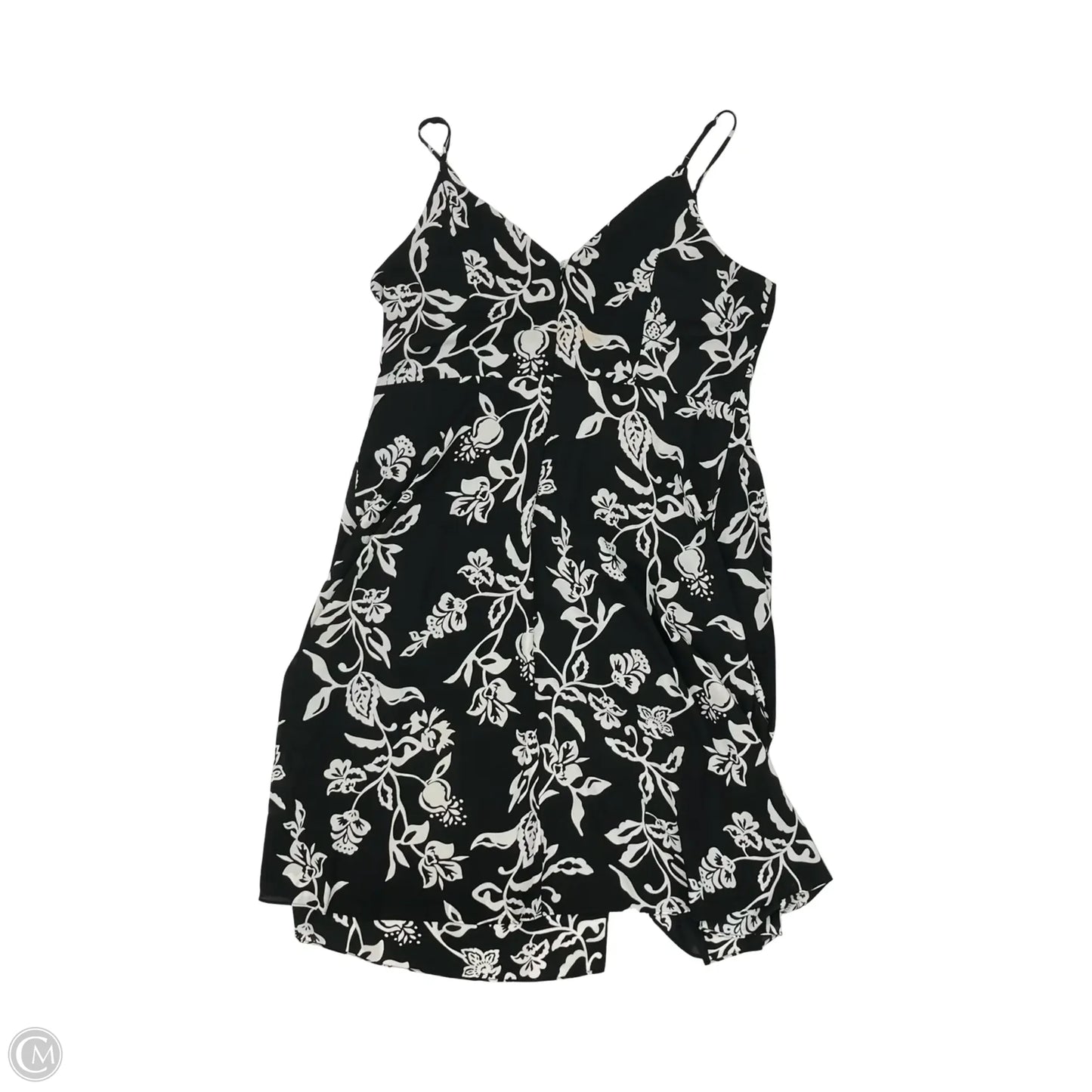 Dress Party Midi By Express In Black & White, Size: Xl