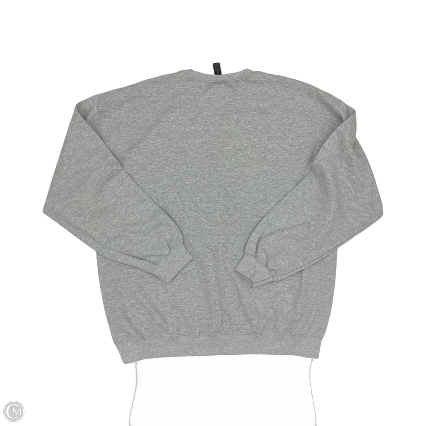 Sweatshirt Crewneck By Gildan In Grey, Size: Xl