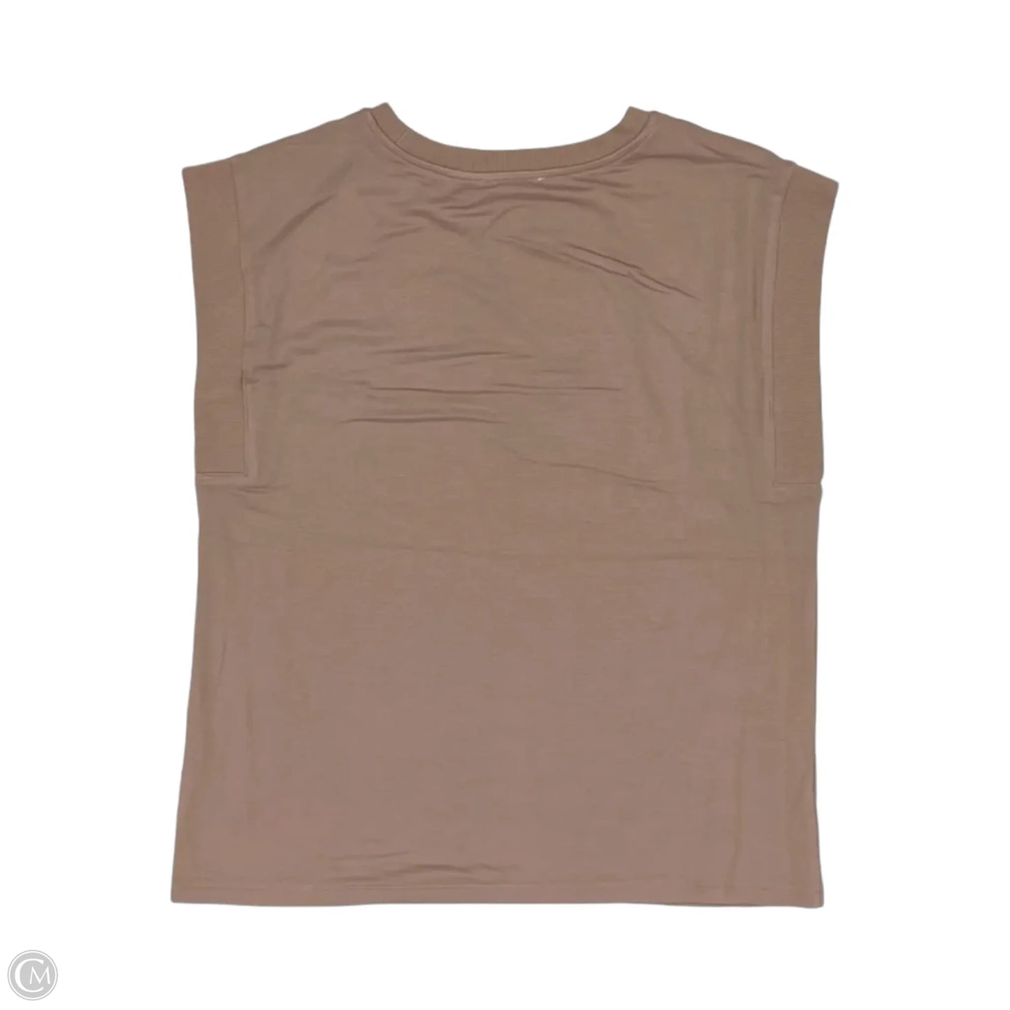 Top Short Sleeve By Staccato In Brown, Size: M