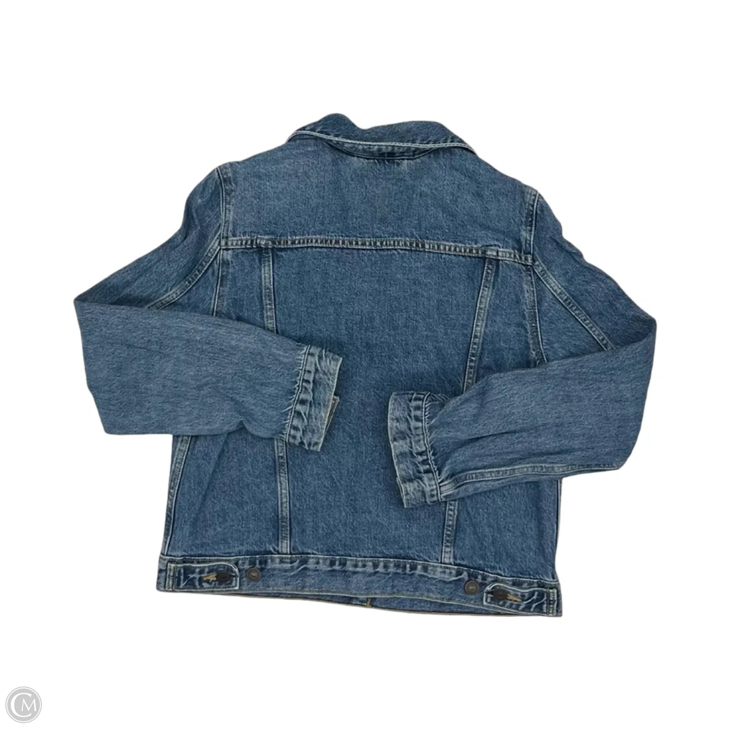 Jacket Denim By Levis In Blue Denim, Size: M
