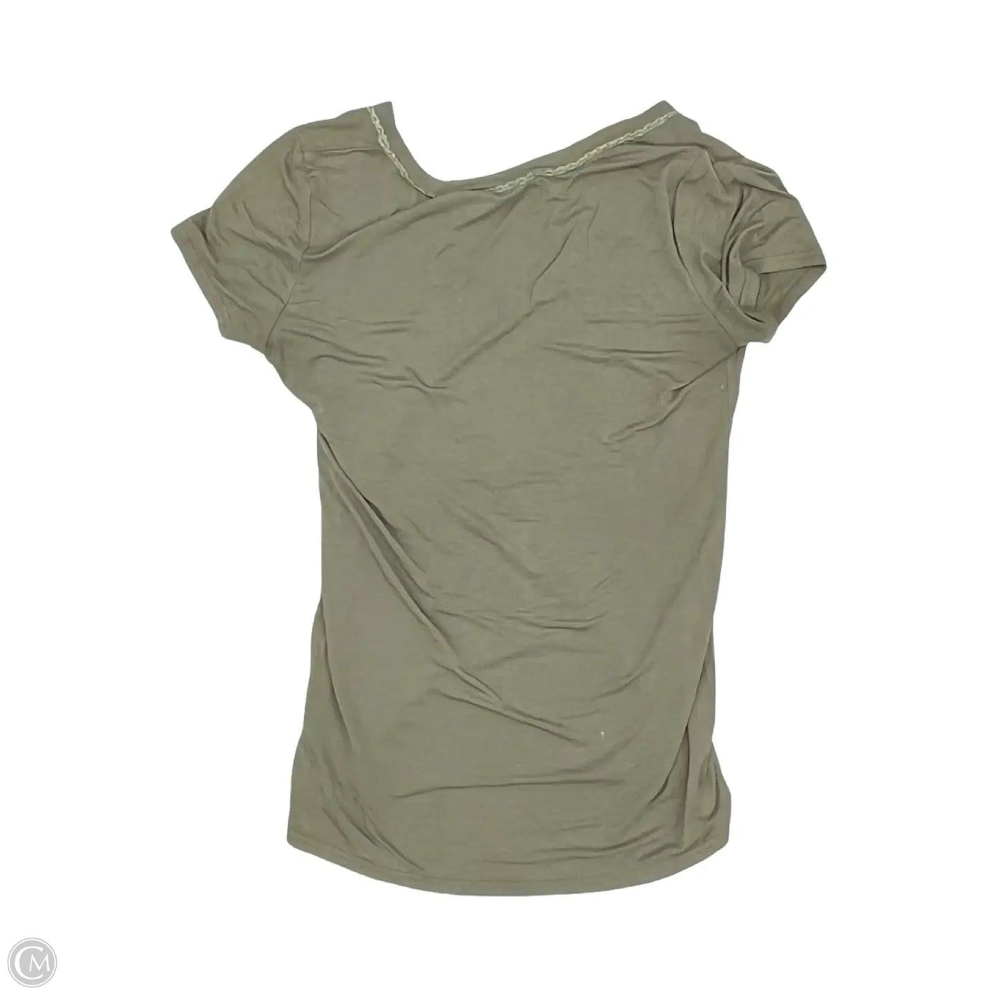 Top Short Sleeve By Pol In Green, Size: S