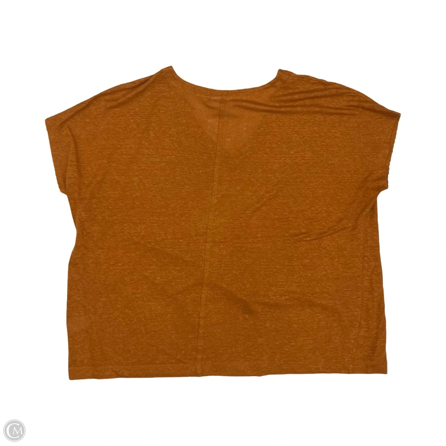 Top Short Sleeve By J. Jill In Orange, Size: Xs