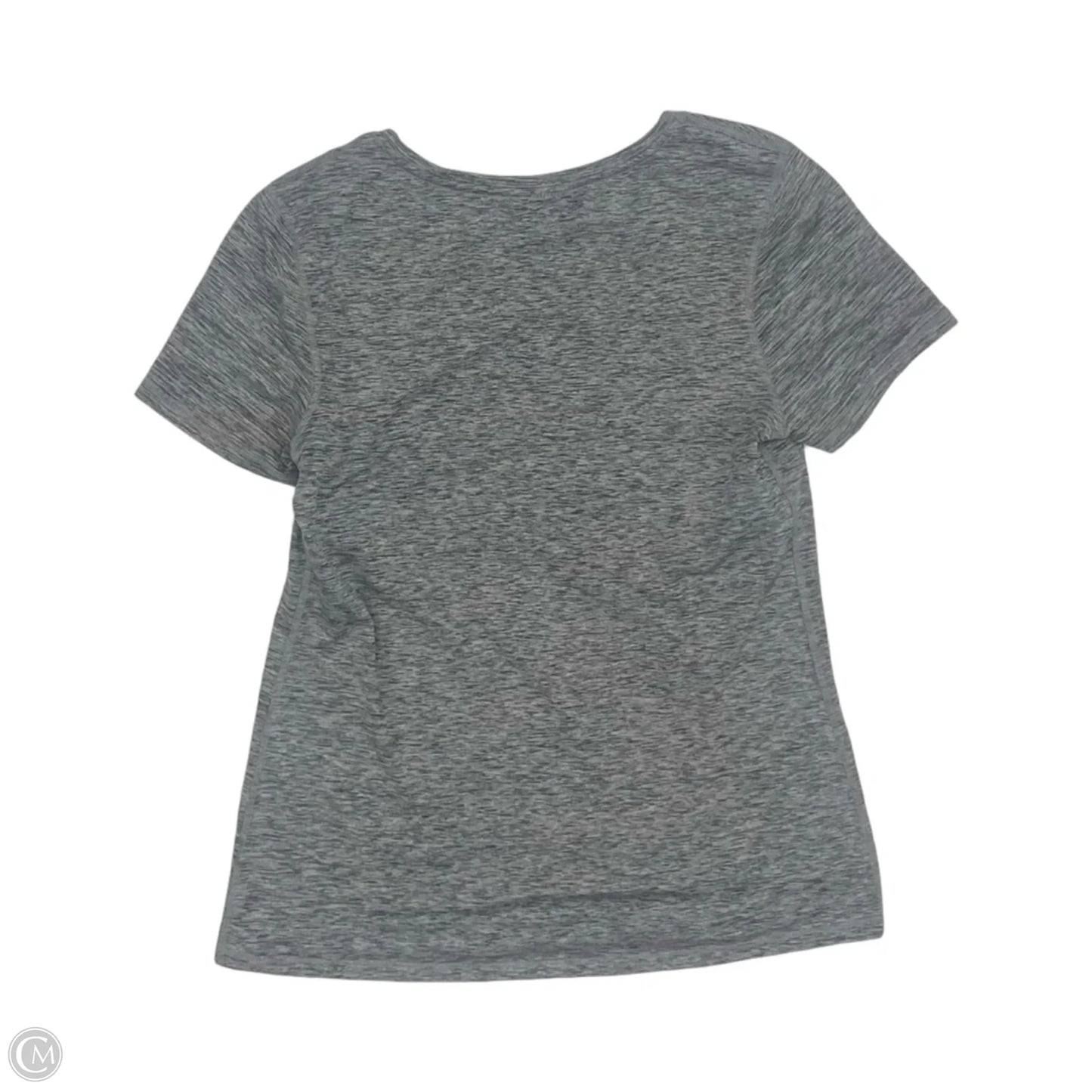 Athletic Top Short Sleeve By Athletic Works In Grey, Size: S