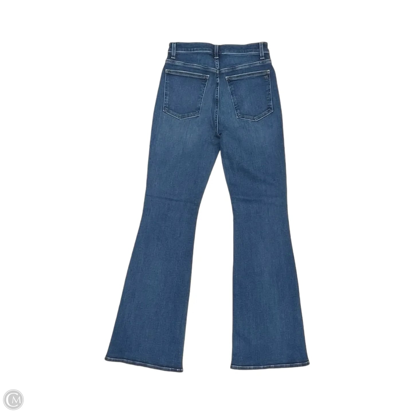 Jeans Flared By Madewell In Blue Denim, Size: 4