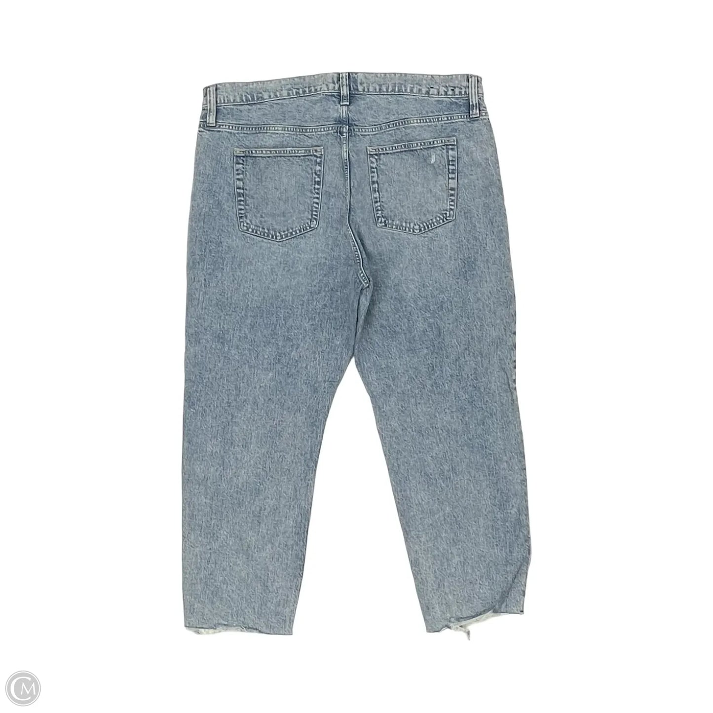 Jeans Straight By Gap In Blue Denim, Size: 20