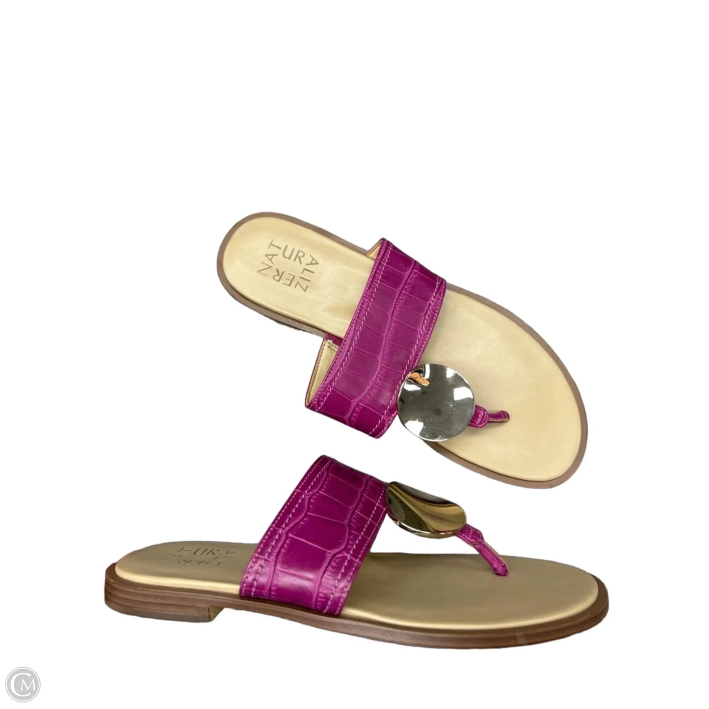 Sandals Flats By Naturalizer In Pink, Size: 6.5