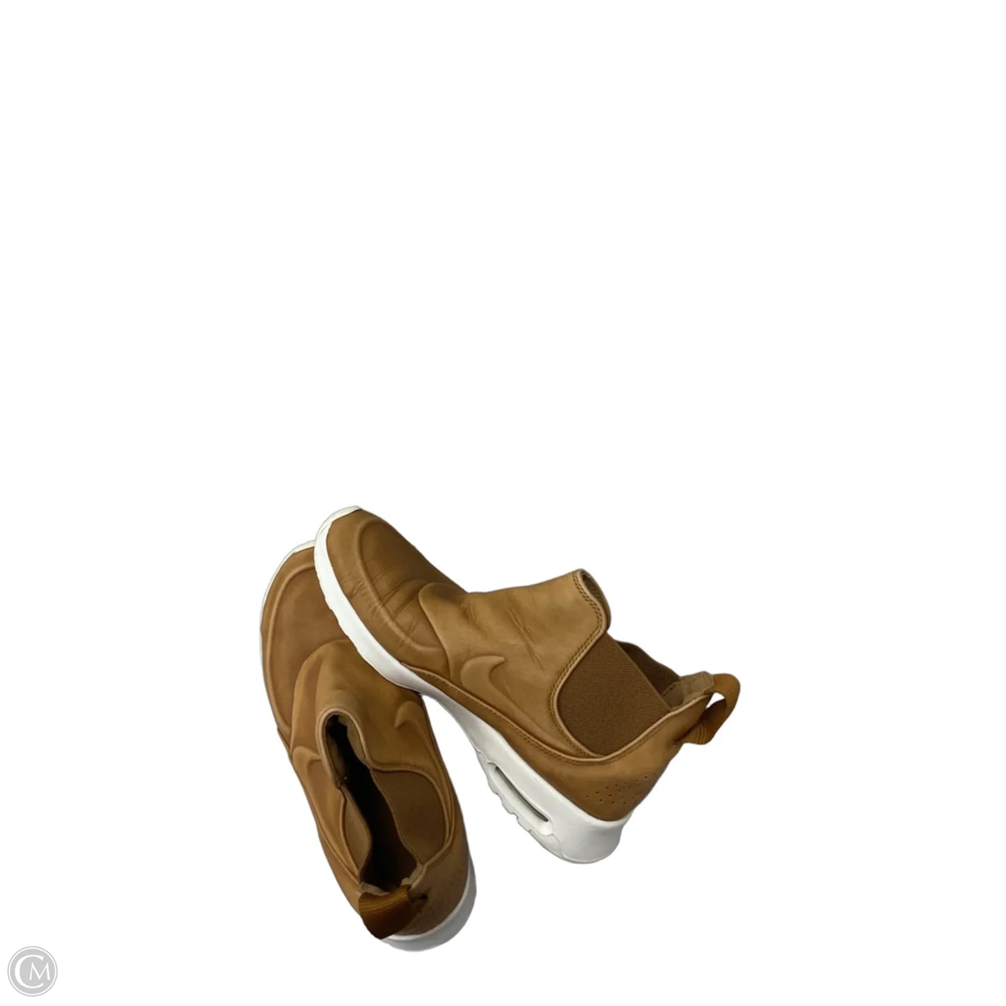 Shoes Flats By Nike In Bronze, Size: 8.5
