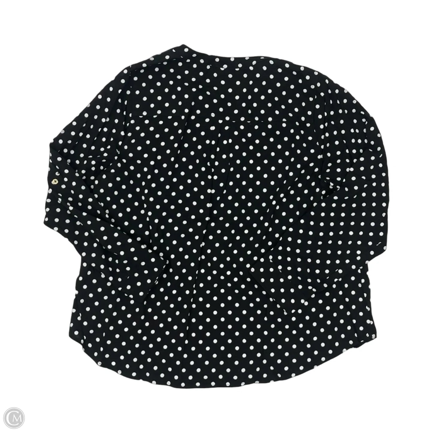 Top Long Sleeve By Torrid In Polkadot Pattern, Size: 2x