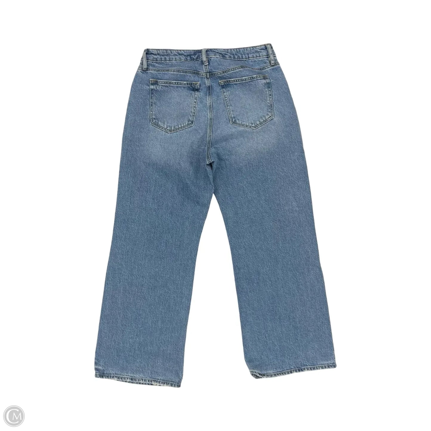 Jeans Wide Leg By Loft In Blue Denim, Size: 8