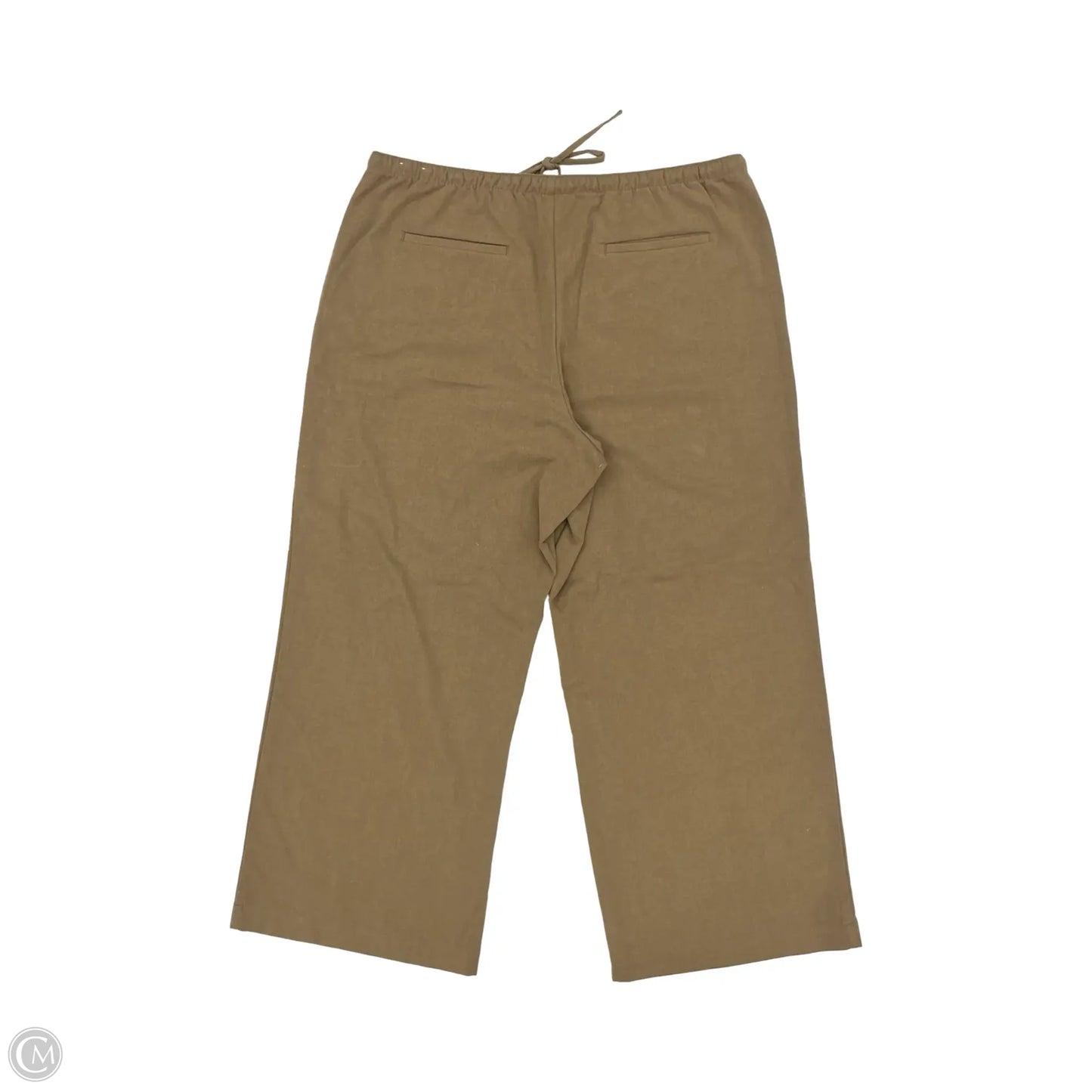 Pants Wide Leg By Loft In Brown, Size: Xxl