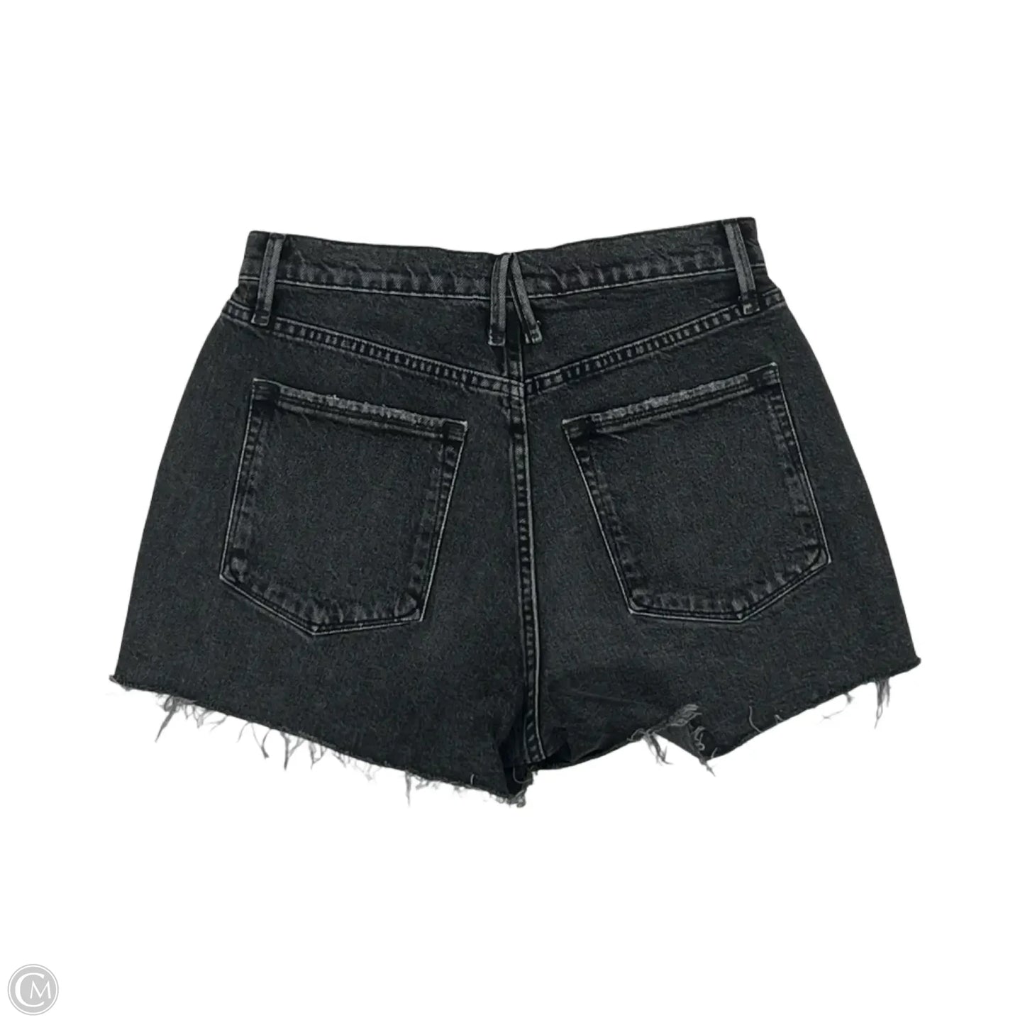 Shorts By Good American In Black Denim, Size: 0
