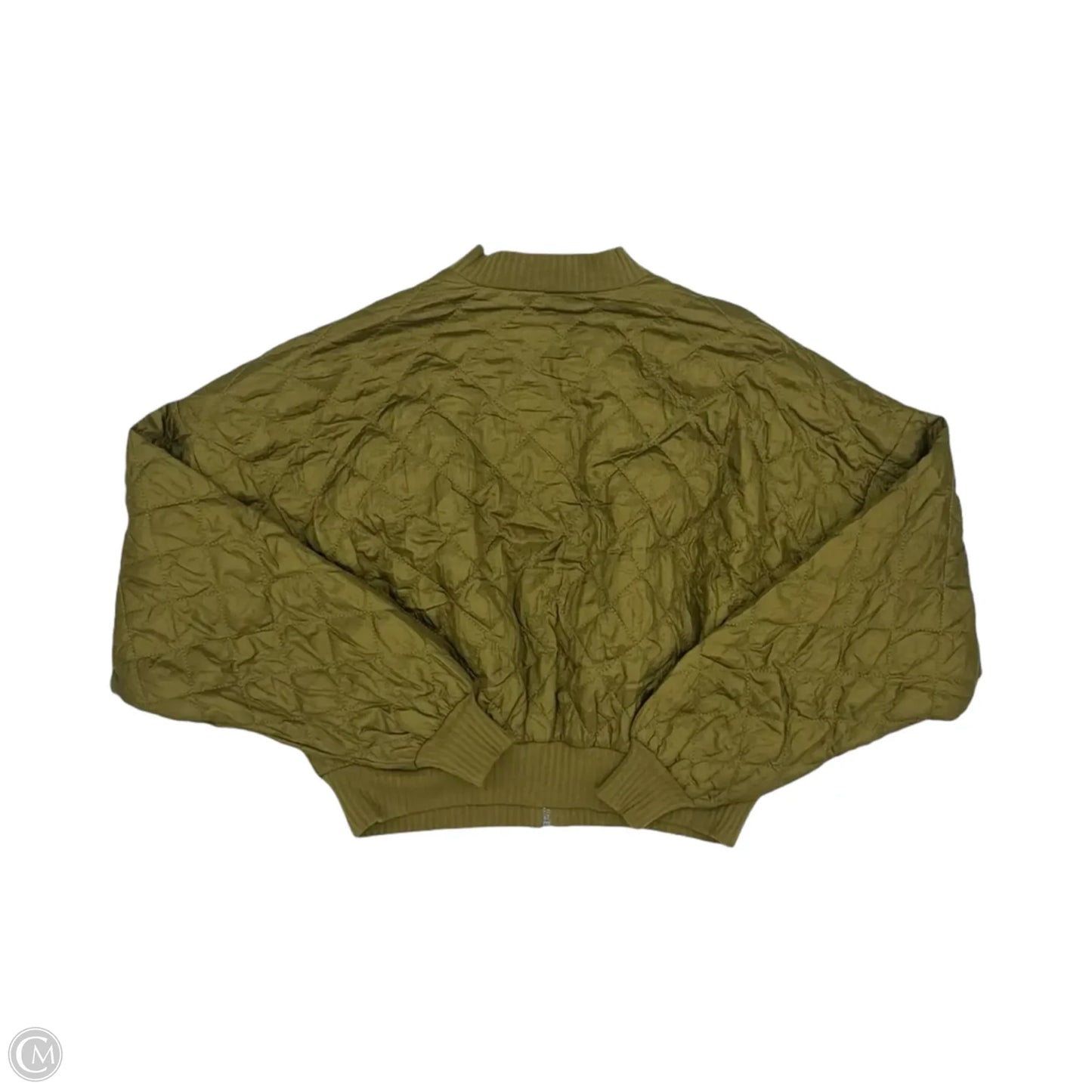 Jacket Puffer & Quilted By Wild Fable In Green, Size: S