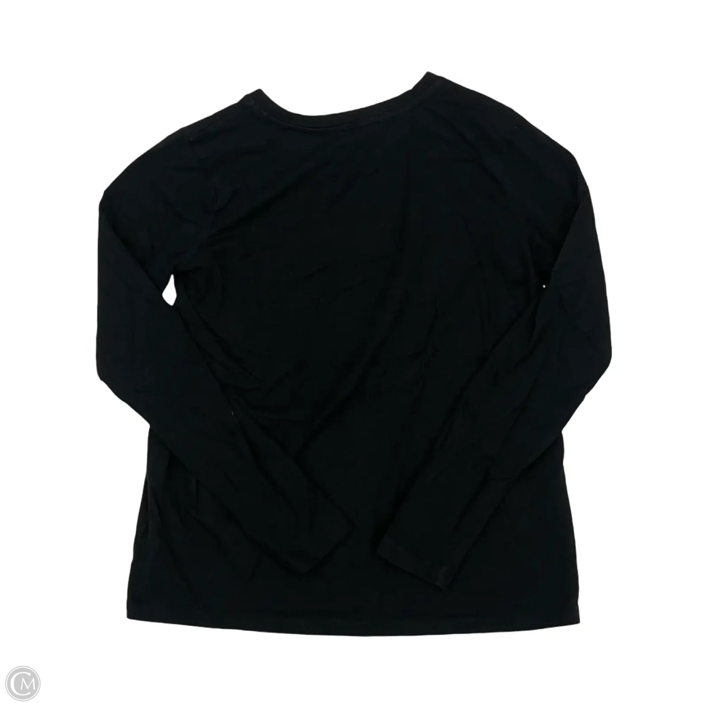 Top Long Sleeve By Zenana In Black, Size: L