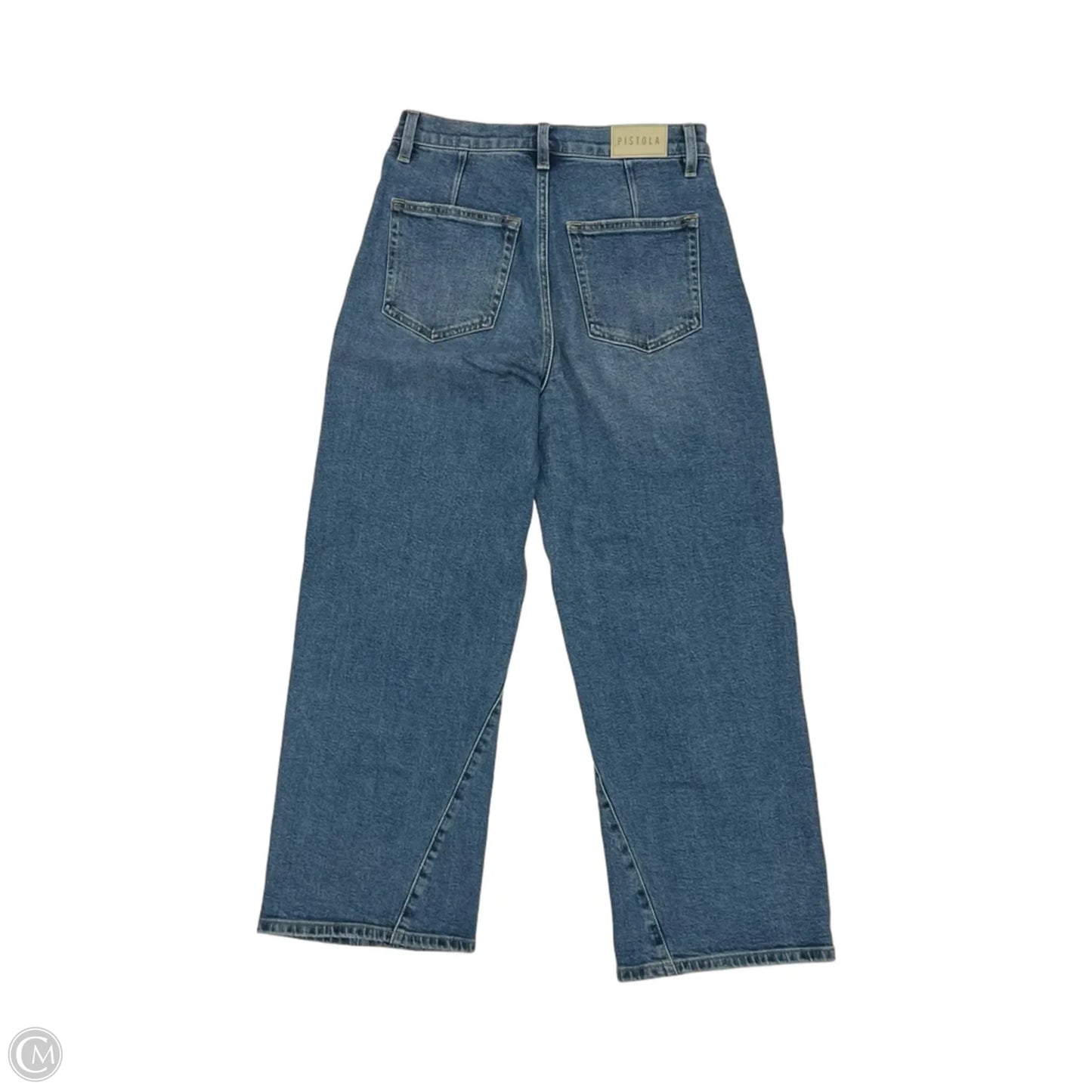 Jeans Wide Leg By Pistola In Blue Denim, Size: 4